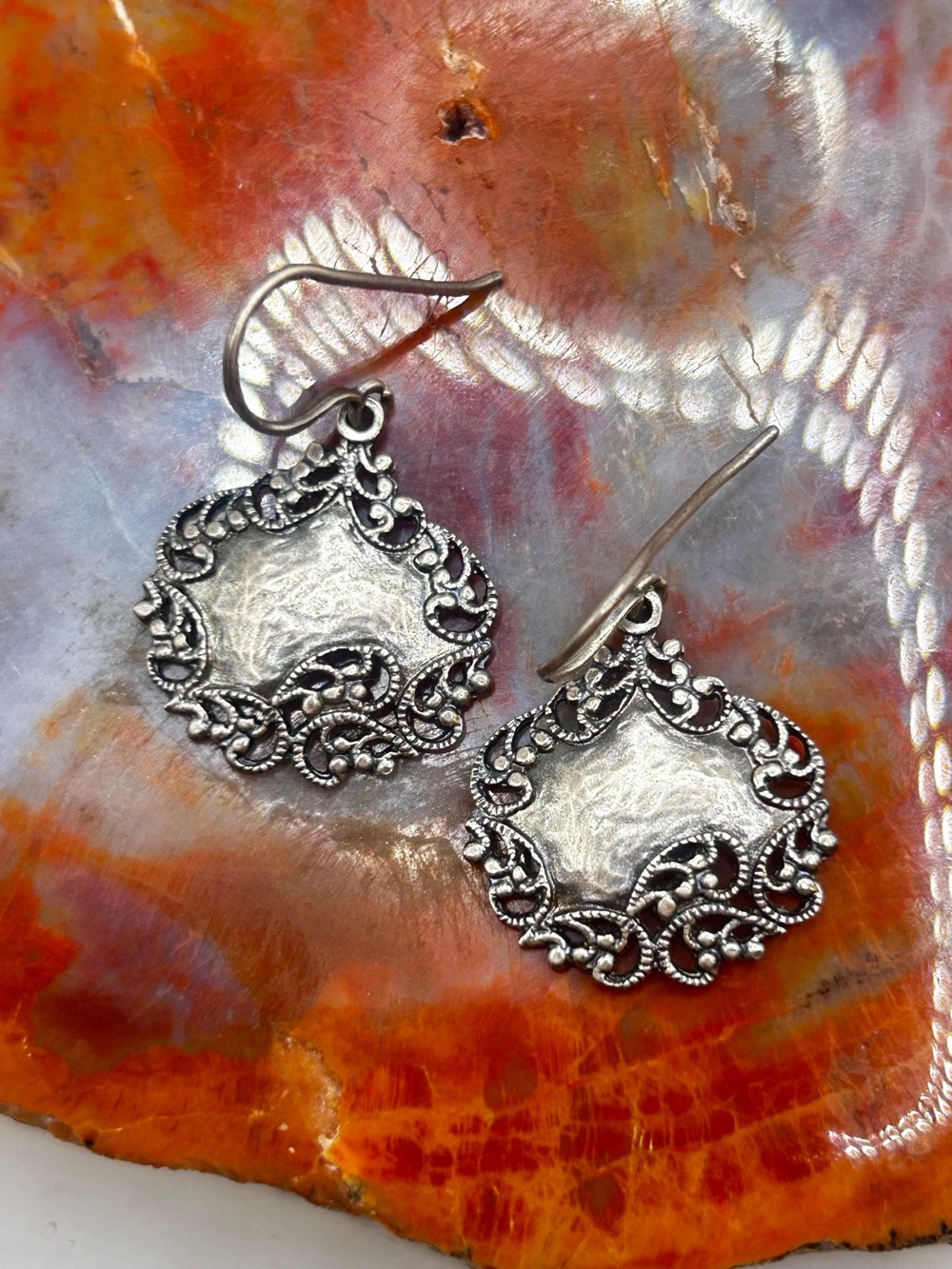 Handcrafted Sterling Silver Earrings